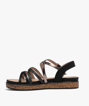 Sandales à brides sur semelle plateforme fille - Lovely Wings vue3 - LOVELY WINGS - GEMO