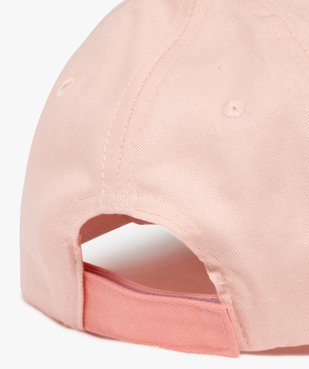 Casquette tricolore avec inscription en maille bouclette fille vue6 - GEMO (ENFANT) - GEMO