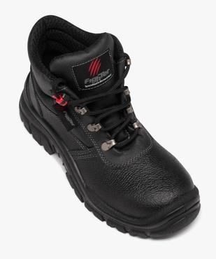 Chaussures de sécurité homme unies à col matelassé montant vue5 - FIGHTER - GEMO