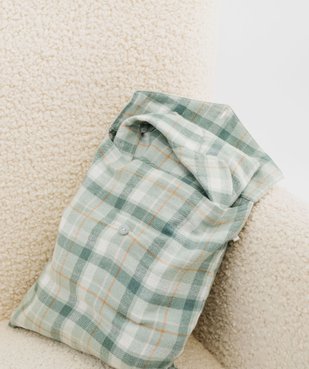 Pyjama à carreaux 2 pièces dans sa pochette femme vue6 - GEMO(HOMWR FEM) - GEMO