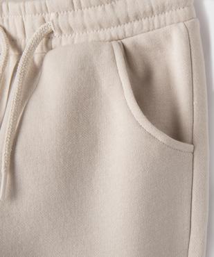 Pantalon de jogging molletonné bébé garçon vue2 - GEMO 4G BEBE - GEMO