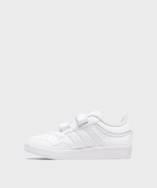 Baskets basses à scratch Hoops garçon - Adidas vue3 - ADIDAS - GEMO