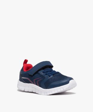 Baskets garçon running en mesh extralégères à scratch vue2 - GEMO (ENFANT) - GEMO