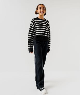 Jean Straight taille ajustable fille vue1 - GEMO (JUNIOR) - GEMO