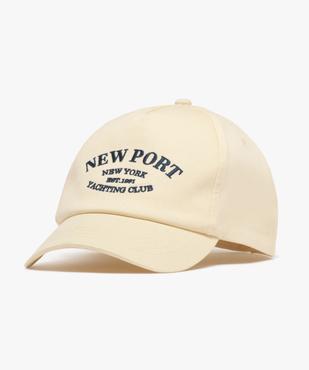 Casquette avec inscription brodée fille vue1 - GEMO 4G FILLE - GEMO