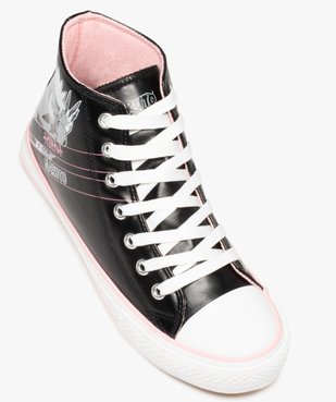 Baskets femme montantes - Naruto vue5 - NARUTO - GEMO