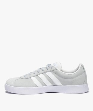 Baskets femme bicolores à lacets - Adidas VL Court vue3 - ADIDAS - GEMO