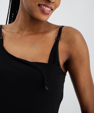 Débardeur à bretelles spécial allaitement (lot de 2) vue4 - GEMO 4G MATERN - GEMO