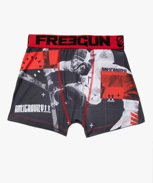 Boxer garçon imprimé ski en négatif - Freegun vue1 - FREEGUN - GEMO