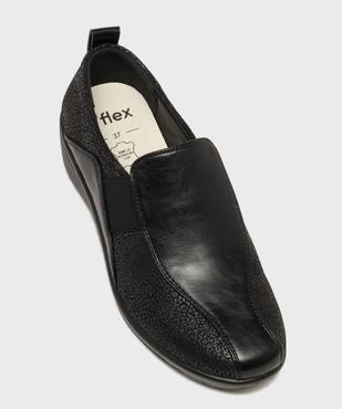 Mocassins confort à semelle intérieure cuir femme - G'Flex vue5 - G'FLEX - GEMO