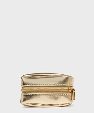 Porte-monnaie à double poche zippé femme vue2 - GEMO (ACCESS) - GEMO