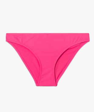 Bas de maillot de bain femme forme culotte vue4 - GEMO 4G FEMME - GEMO