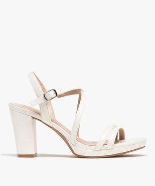 Sandales à brides à talon haut femme - Valentina Baldano vue1 - VALENTINA BALDA - GEMO