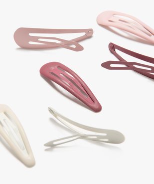Barrettes à cheveux cli-clac fille (lot de 6) vue2 - GEMO (ACCESS) - GEMO