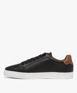 Baskets basses à lacets avec semelle contrastante homme - Lee Cooper vue3 - LEE COOPER - GEMO
