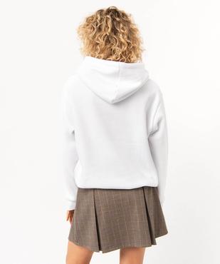 Sweat à capuche coupe oversize femme - Coca Cola vue3 - COCA COLA - GEMO