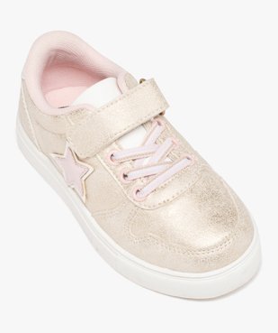Baskets fille irisées avec détail en étoile vue5 - GEMO (ENFANT) - GEMO