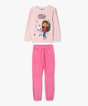 Pyjama en velours 2 pièces imprimé fille - Gabby et la maison magique vue1 - GABBY - GEMO