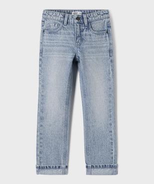 Jean Regular avec taille ajustable garçon vue3 - GEMO 4G GARCON - GEMO