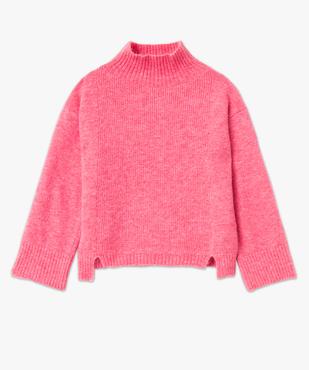 Pull col montant en grosse maille femme - Gémo x Melissaallbb vue5 - GEMO(FEMME PAP) - GEMO