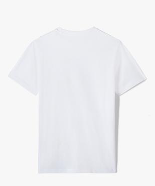 Tee-shirt garçon à manches courtes avec motif sur le buste vue3 - GEMO (JUNIOR) - GEMO