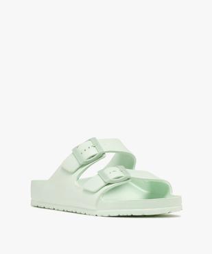 Sandales de plage avec brides ajustables femme vue2 - GEMO (PLAGE) - GEMO