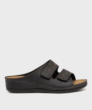 Mules femme confort à surpiqûres contrastantes vue7 - G'FLEX - GEMO