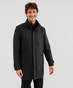 Manteau droit à double col amovible homme vue8 - GEMO (HOMME) - GEMO