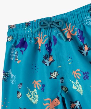 Short de bain à motifs marins garçon vue2 - GEMO 4G GARCON - GEMO