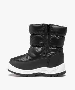 Bottes de neige fille avec cœur pailleté vue3 - GEMO (EQUIPT) - GEMO
