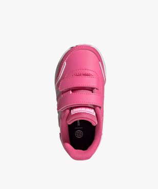 Baskets bébé fille running à double scratch Switch - Adidas vue5 - ADIDAS - GEMO