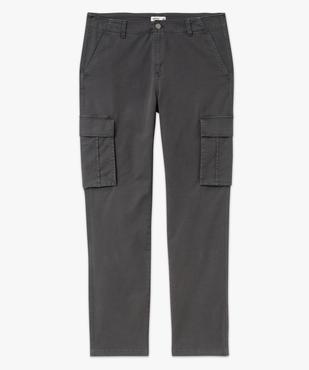 Pantalon cargo coupe Regular homme vue4 - GEMO 4G HOMME - GEMO