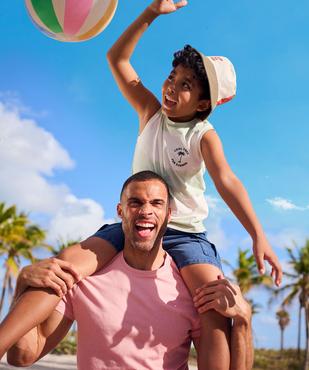 Tee-shirt à manches courtes et col rond homme vue2 - GEMO 4G HOMME - GEMO
