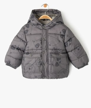 Blouson à capuche doublé polaire bébé garçon vue2 - 1E PRIX BY GEMO - GEMO