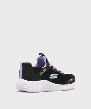Baskets Slip-ins Bounder Wave 92 faciles à enfiler fille - Skechers vue4 - SKECHERS - GEMO