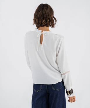 Blouse fluide à volants femme vue3 - GEMO(FEMME PAP) - GEMO