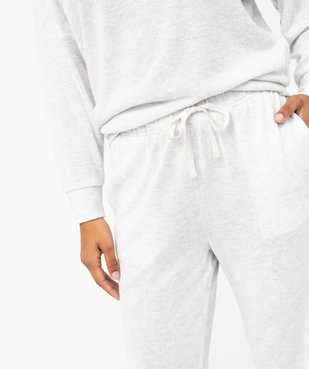 Pantalon de pyjama en maille fine femme vue2 - GEMO 4G FEMME - GEMO