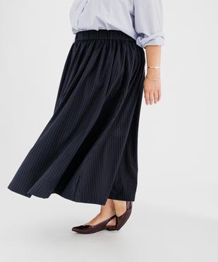 Jupe midi femme grande taille vue1 - GEMO (G TAILLE) - GEMO
