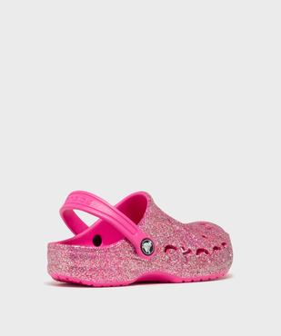Sabots souples pailletés dessus perforé fille - Crocs vue4 - CROCS - GEMO