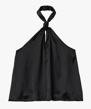 Blouse femme encolure américaine Gémo x Nolwenn Crème vue5 - GEMO(FEMME PAP) - GEMO