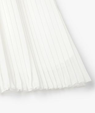 Jupe fille plissée avec taille pailletée vue3 - GEMO (JUNIOR) - GEMO