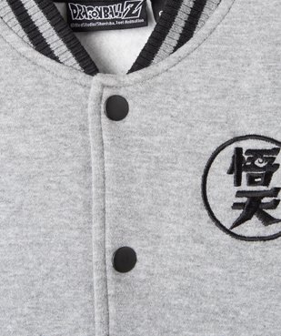 Sweat molletonné avec fermeture boutons-pression garçon - Dragon Ball Z vue2 - DRAGON BALL Z - GEMO