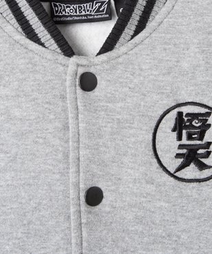 Sweat molletonné avec fermeture boutons-pression garçon - Dragon Ball Z vue2 - DRAGON BALL Z - GEMO