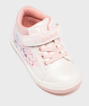 Baskets montantes irisées à scratch bébé fille - Stitch vue5 - LILO & STITCH - GEMO