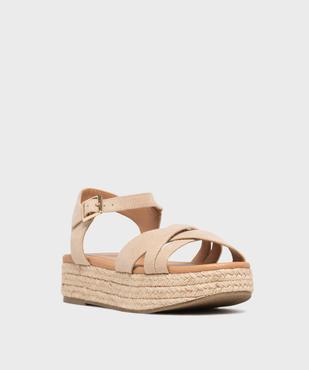 Sandales à semelle compensée femme - Valentina Baldano vue2 - VALENTINA BALDA - GEMO