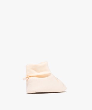 Chaussons de naissance boots moelleux bébé vue4 - LITTLE LOVE GEMO FOR GOOD - GEMO