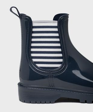 Boots de pluie avec élastiques léopard femme - Follow Me vue6 - FOLLOW ME - GEMO