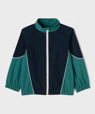 Blouson fin déperlant à col montant garçon vue1 - GEMO (ENFANT) - GEMO