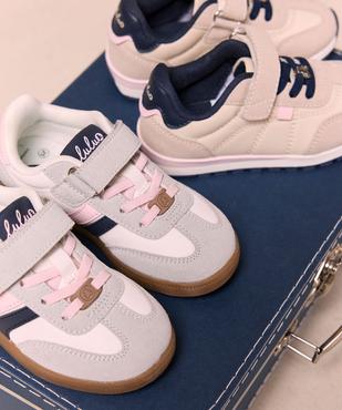 Baskets multicolores fermeture scratch fille - LuluCastagnette vue6 - LULUCASTAGNETTE - GEMO