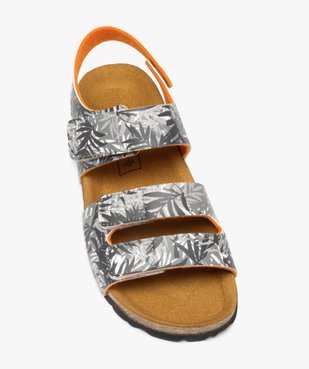 Sandales garçon à brides scratch imprimées vue5 - GEMO (ENFANT) - GEMO